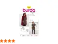 Patron Burda 7333 pour une cape et tunique style Robin des Bois. Idéal pour un costume historique.
