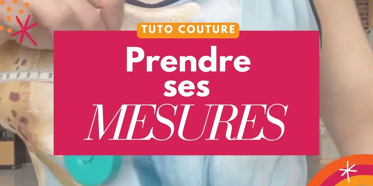 Tuto couture : prendre ses mesures pour une mensuration femme parfaite. Un mètre ruban est utilisé pour mesurer le buste.
