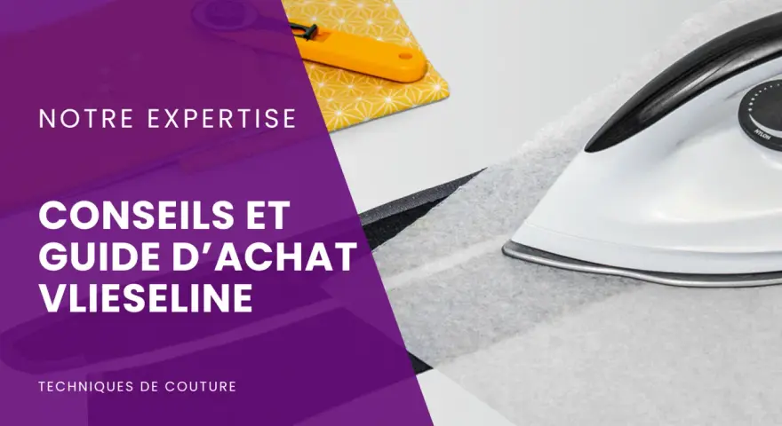 Conseils pour choisir la matière élastique idéale pour vos vêtements. Un fer à repasser est prêt à l'emploi.
